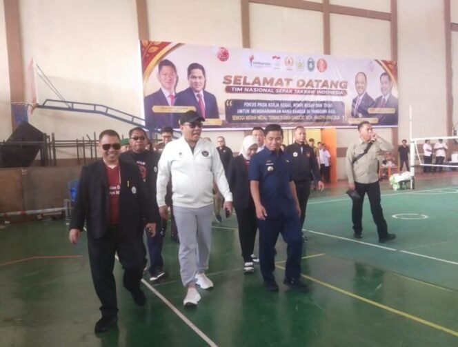 
					Tinjau Pelatnas Sepak Takraw di Parepare, CdM Asian Games 2026 Pastikan Kesiapan Atlet