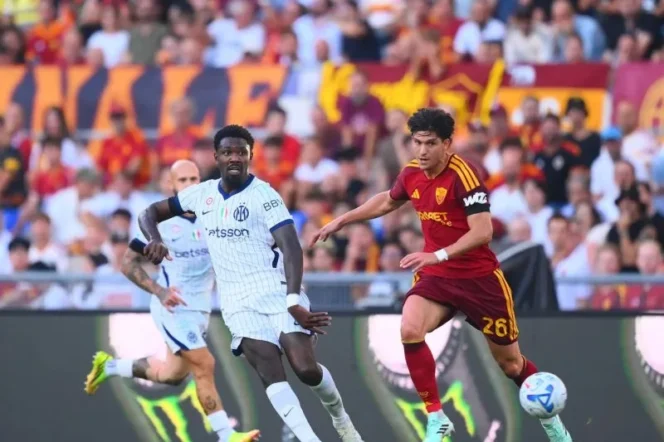 
					AS Roma dan Inter Milan Berbagi Angka dalam Laga Sengit di Olimpico