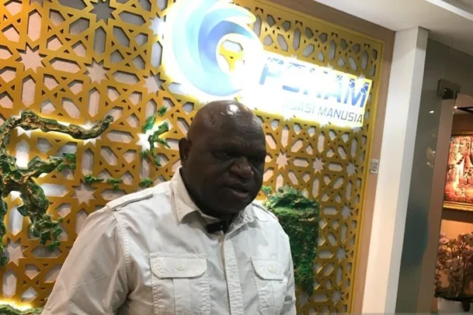 
					Menteri HAM Natalius Pigai Peringatkan Bahaya Definisi Politik Terhadap Orang Asli Papua