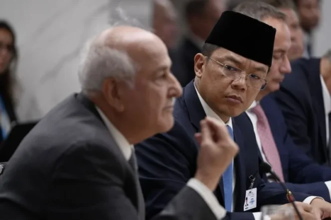 
					Menlu Sugiono Tegaskan Perdamaian di Gaza Harus Diikuti Pemulihan Kehidupan yang Bermartabat