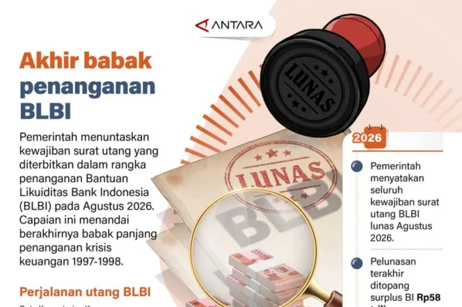 
					Pemerintah Tuntaskan Kewajiban Surat Utang Penanganan BLBI pada Agustus 2026