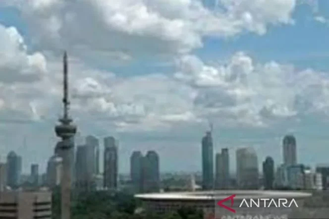 
					BMKG Prakirakan Sebagian Besar Wilayah Jakarta Cerah Berawan Sepanjang Selasa