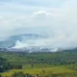 Helikopter Chinook Bantuan Jepang Tertahan di Kalimantan Barat Akibat Kabut Asap