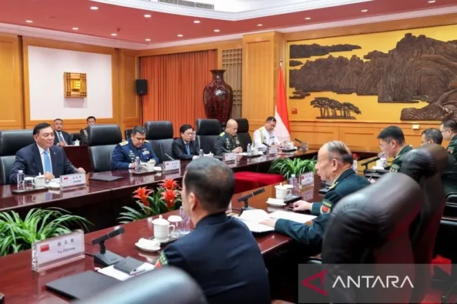 
					Menhan Sjafrie Sjamsoeddin Bahas Penguatan Hubungan Pertahanan dengan Pejabat Tinggi Militer China