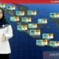 BMKG Prakirakan Sejumlah Wilayah di Indonesia Berpotensi Hujan pada Selasa