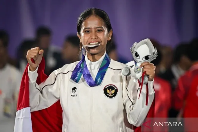
					Sumaya Ukir Sejarah bagi Indonesia lewat Medali Perak Teqball di Asian Games 2026